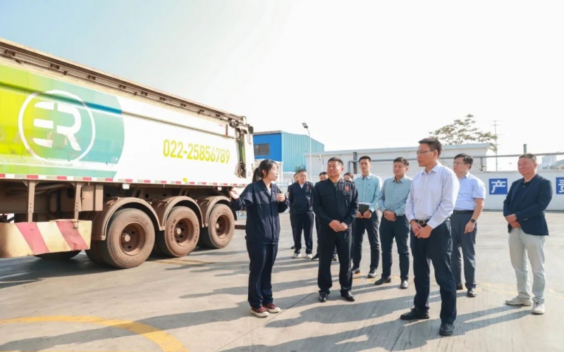 天津市交通運輸委黨委書記、主任王志楠一行到榮程集團(tuán)走訪調(diào)研