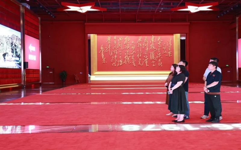 民建濱海新區(qū)直屬委員會(huì)經(jīng)發(fā)支部主委劉夕嘉一行到榮程集團(tuán)參觀(guān)調(diào)研